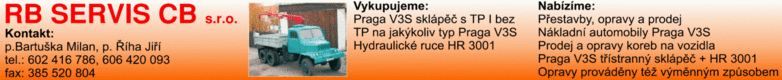 Praga V3S - V�KUP/PRODEJ