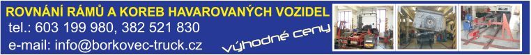 Rovn�n� r�m� a koreb havarovan�ch vozidel.